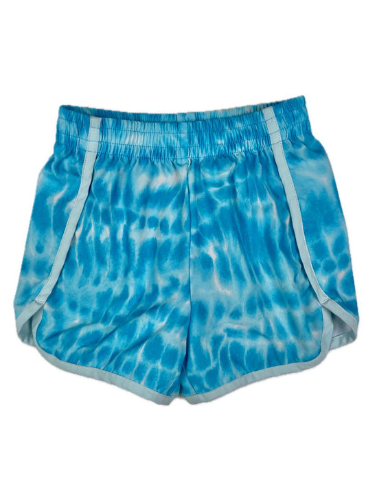 4-5 Lands' End, Blue, Patterned activewear shorts