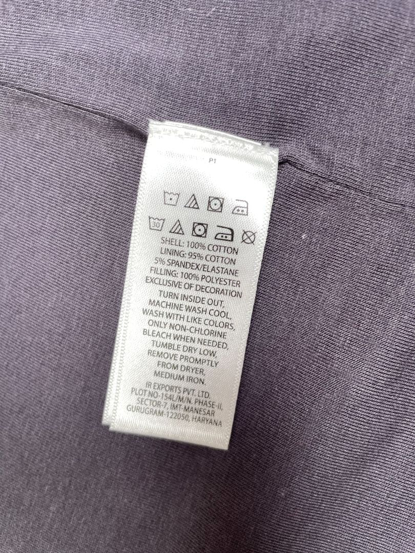 3/3T, Tommy Bahama, Brown, Grey colorblock corduroy snap-up vest