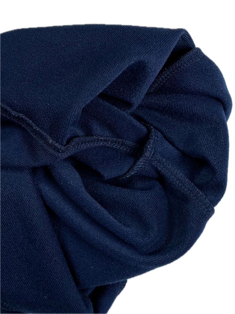 2/2T Adidas, Blue, Medium-weight pull-on activewear pants, white 3-stripe sides, pockets