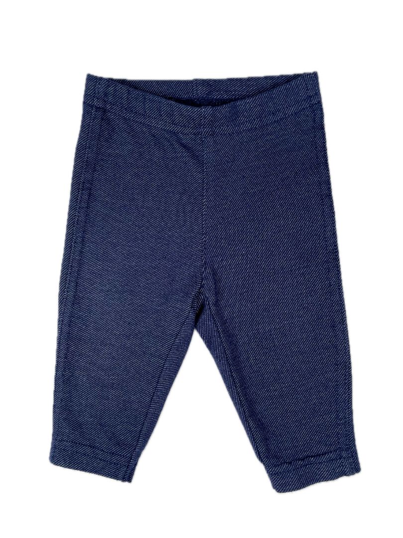 3 mo, Carter's, Blue, Baby faux denim leggings