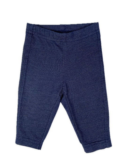 3 mo, Carter's, Blue, Baby faux denim leggings