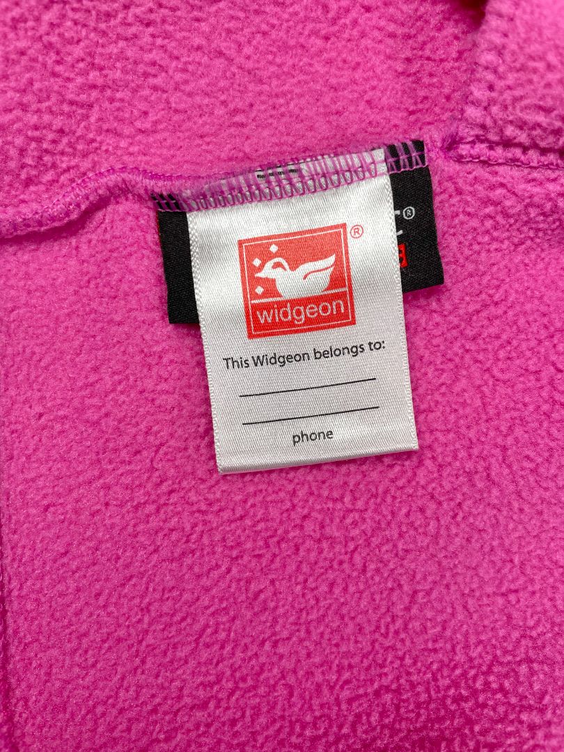 3 mo, Widgeon, Pink, Hooded fleece jacket