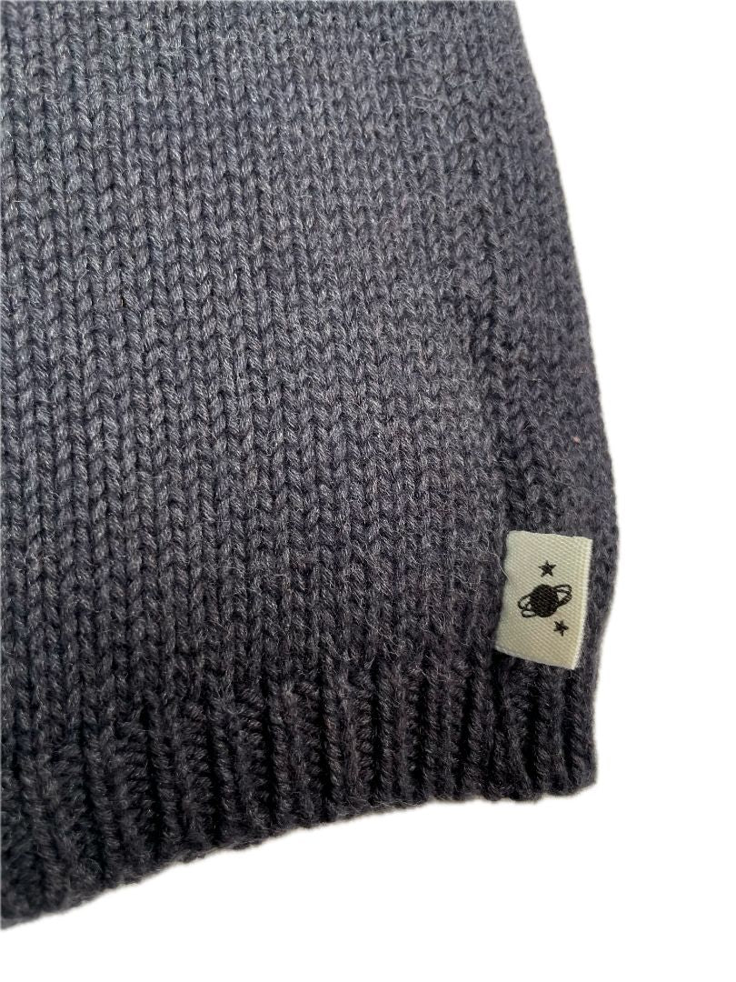 12-18 mo, My Little Cozmo, Grey, New w/ tags - Pullover cotton sweater, zig-zag at chest, buttons at collarbone
