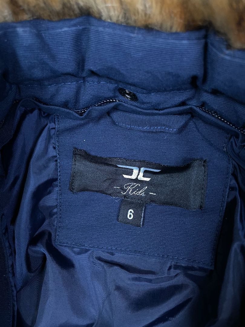 6, JC Kids Jordan Craig, Black, Heavy jacket, zip-off faux fur collar