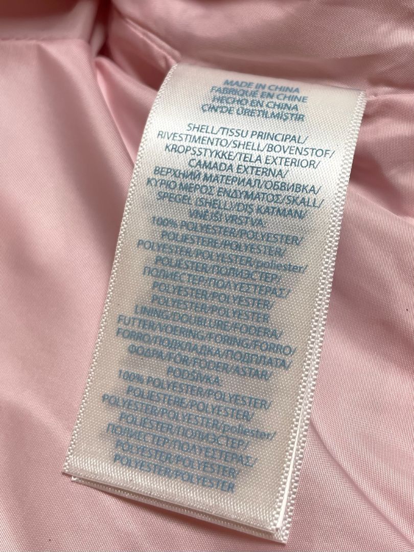 12 mo, Ralph Lauren, Pink, Quilted double-breasted jacket