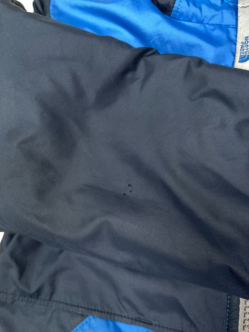 3/3T, The North Face, Blue, Two-tone hooded reversible jacket