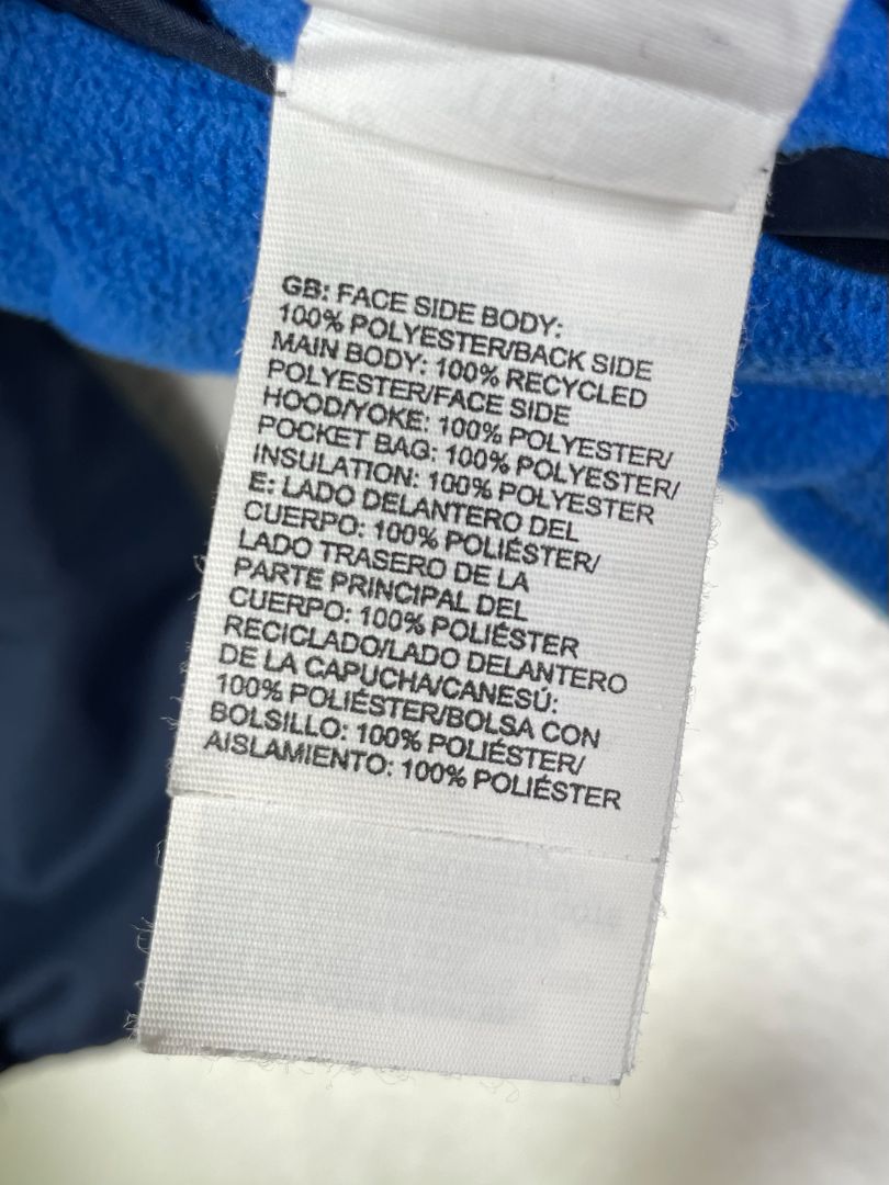 3/3T, The North Face, Blue, Two-tone hooded reversible jacket