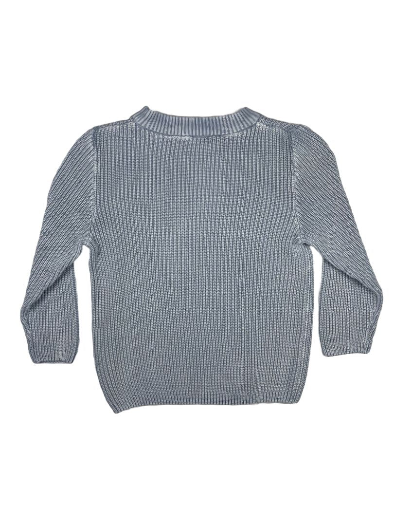 2/2T, H&M, Blue, Pullover boys knit sweater
