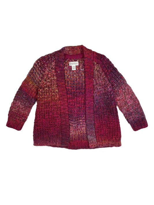 12-18 mo, Gymboree, Multicolor knit open cardigan/sweater