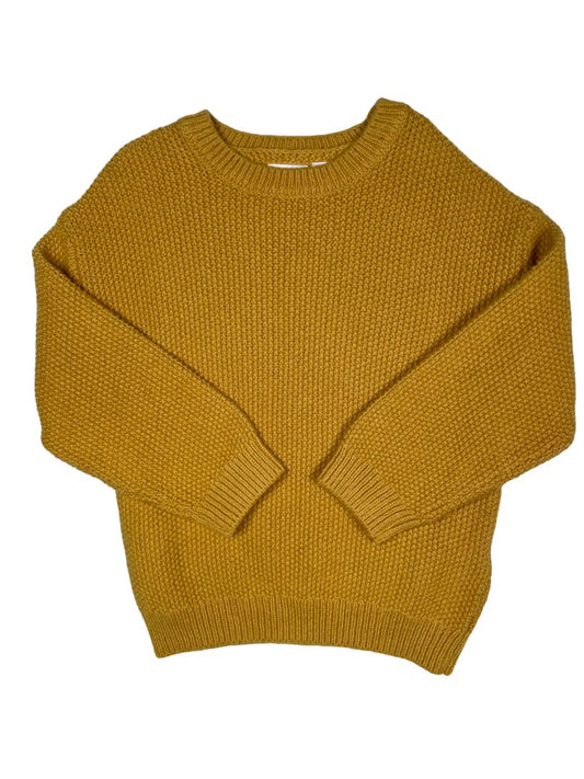 18-24 mo, Zara, Yellow, NEW w/ tags - pullover sweater, cotton/nylon/wool mix