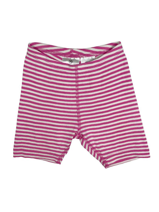 3/3T, Hanna Andersson, Pink, Pink striped tumble/cartwheel shorts