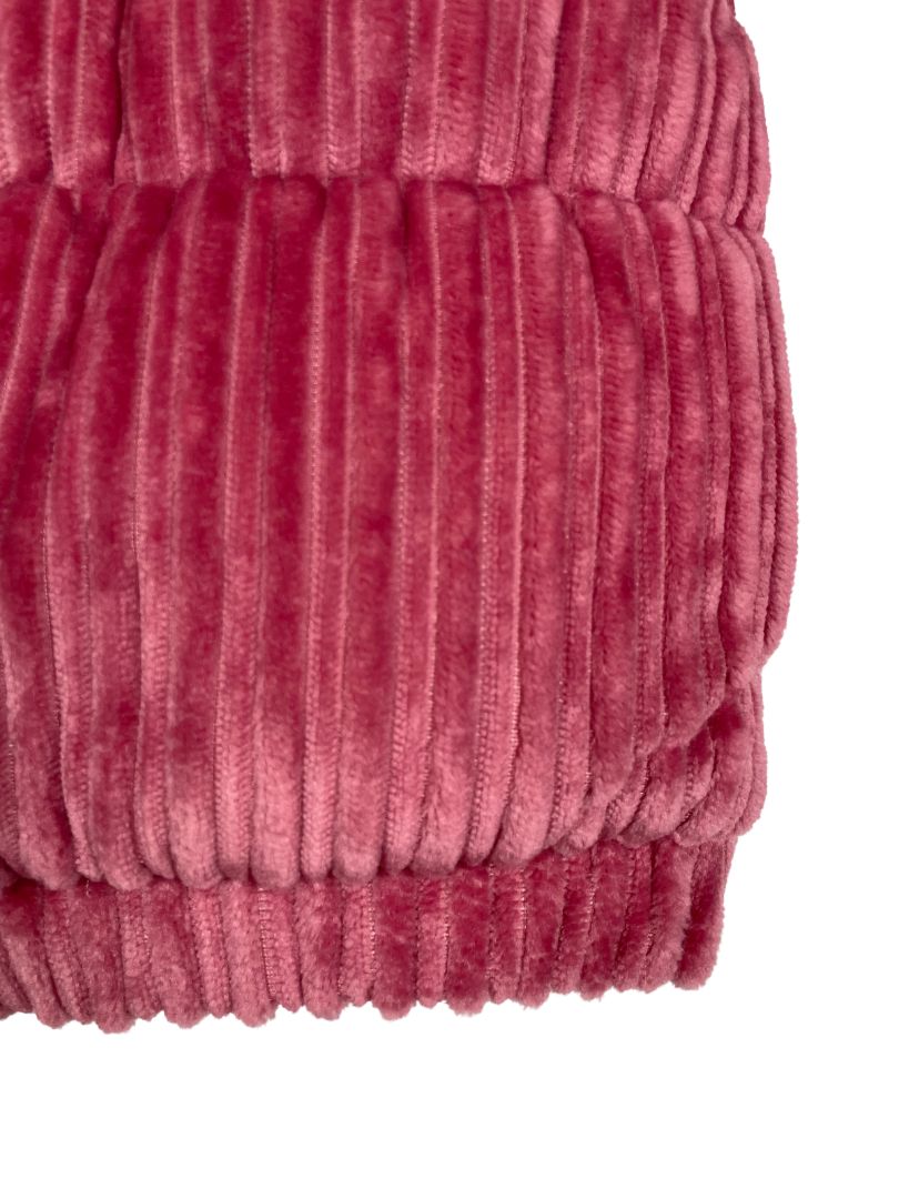 4/4T, OshKosh B'Gosh, Pink, Quilted corduroy coat