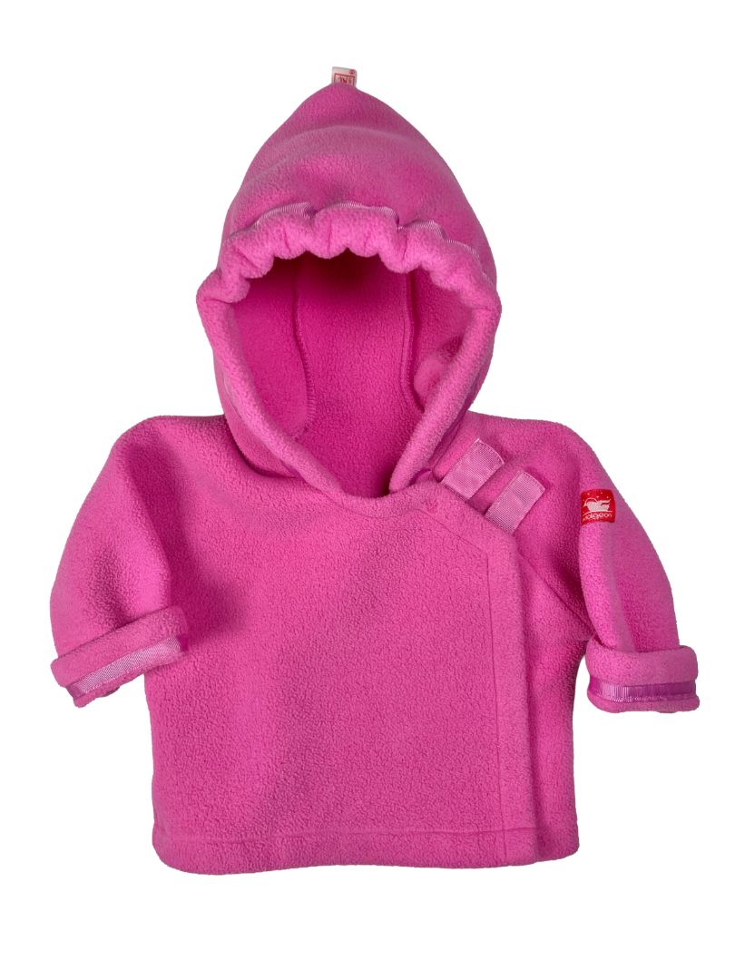 3 mo, Widgeon, Pink, Hooded fleece jacket