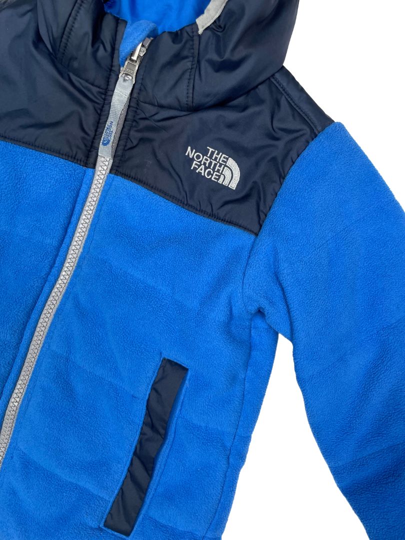 3/3T, The North Face, Blue, Two-tone hooded reversible jacket