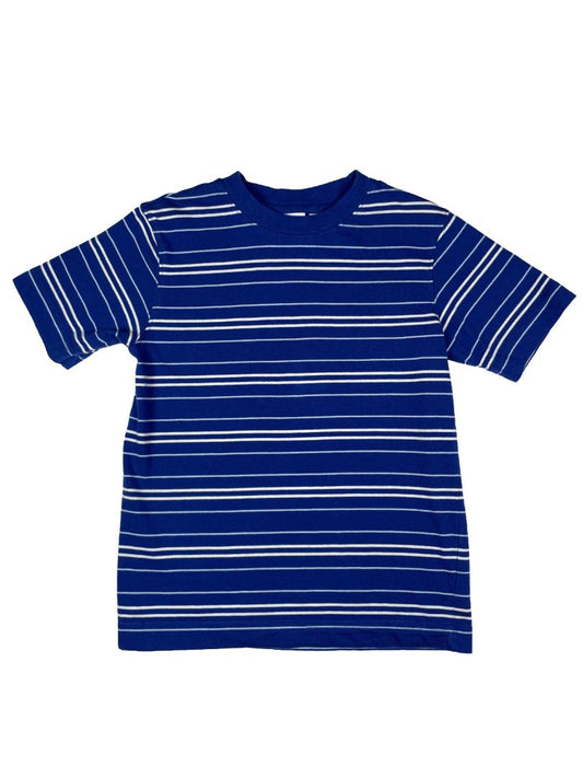 5-6, TKS, Blue, Vintage short-sleeve striped t-shirt
