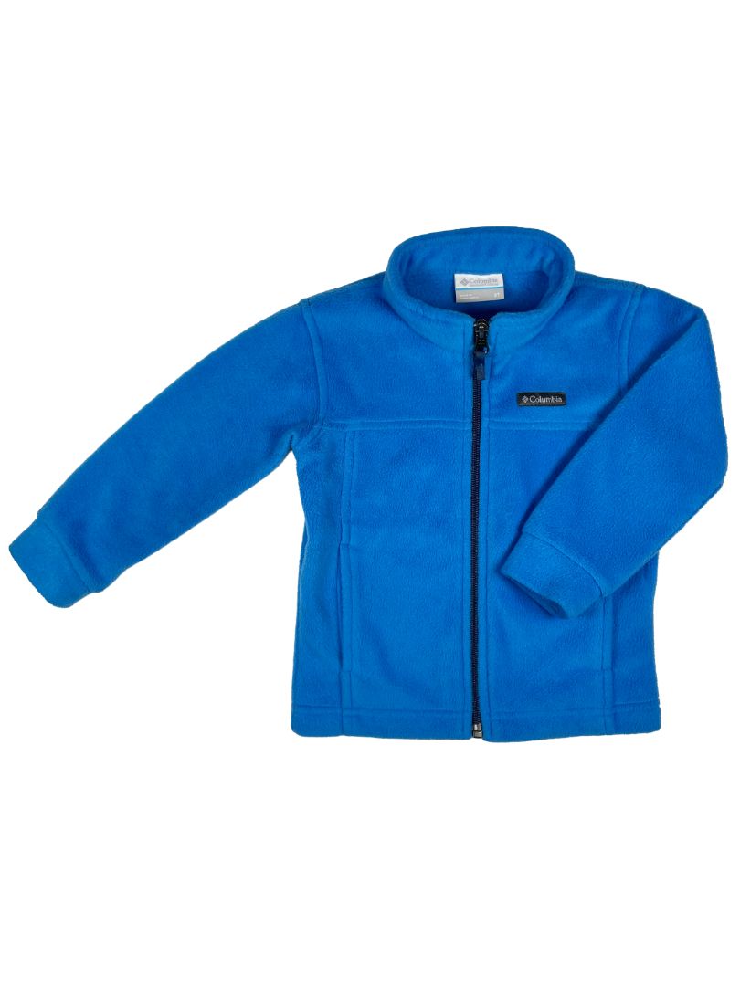 3/3T Columbia, Blue, Fleece zip-up jacket
