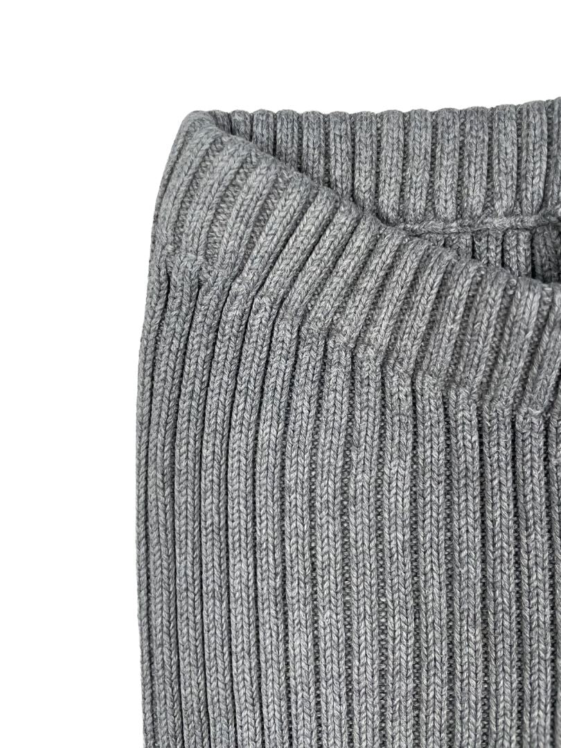 12-18 mo Hanna Andersson, Grey, Solid sweater leggings, ribbed