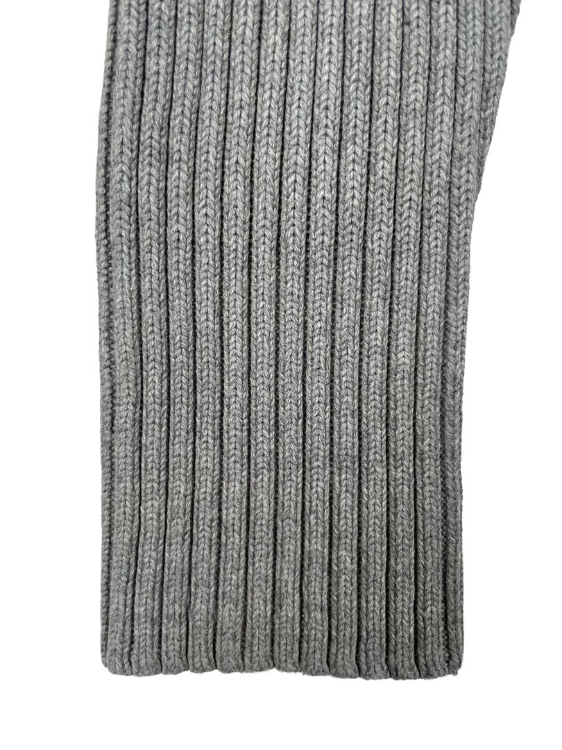 12-18 mo Hanna Andersson, Grey, Solid sweater leggings, ribbed