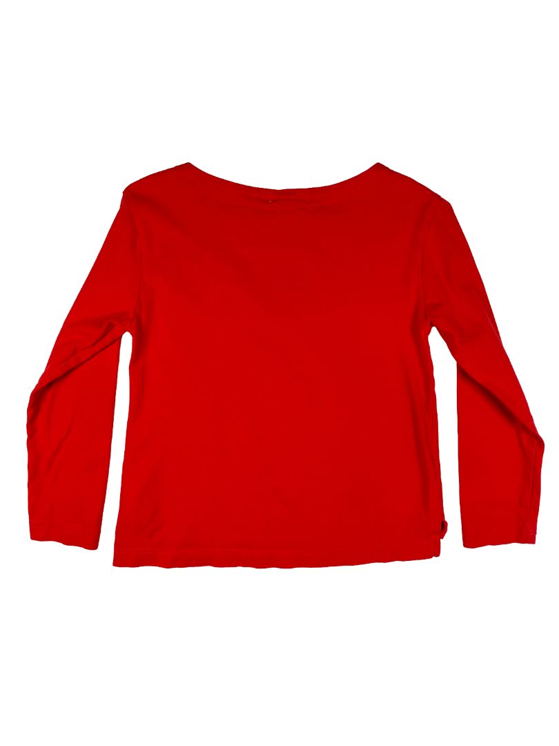 4-5, J.Crew Crewcuts, Red, Velvet heart long-sleeve shirt