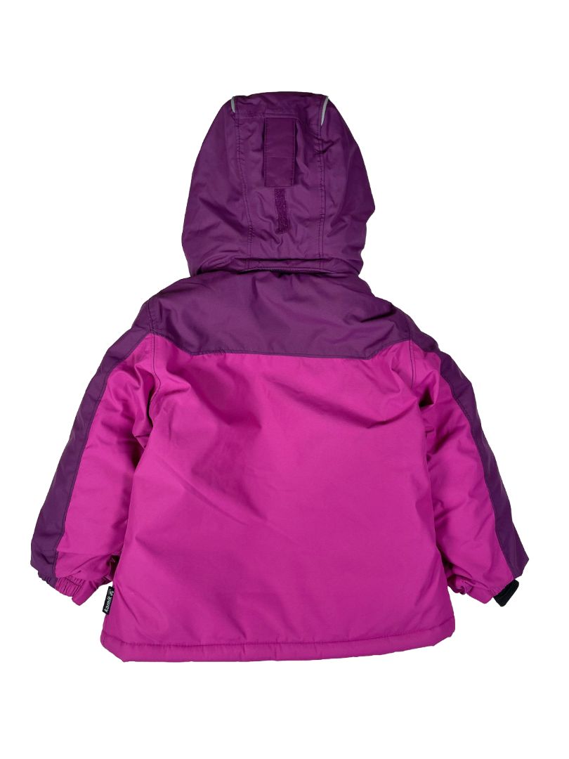 3/3T, Kamik, Pink, Evie ski insulated winter jacket, removable hood, grow cuffs