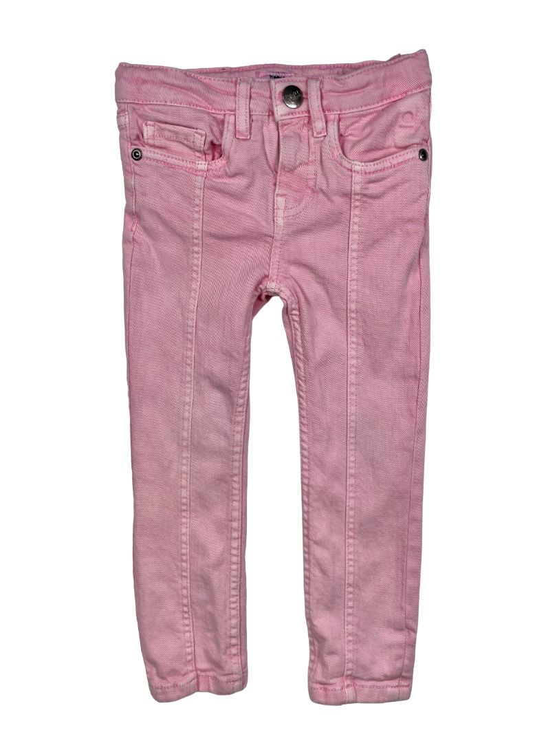 2-3, Tumble 'N Dry, Pink, Skinny jeans, front seams, adjustable