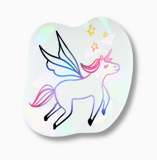 Wolf & Wren Press, Unicorn Pegasus Suncatcher