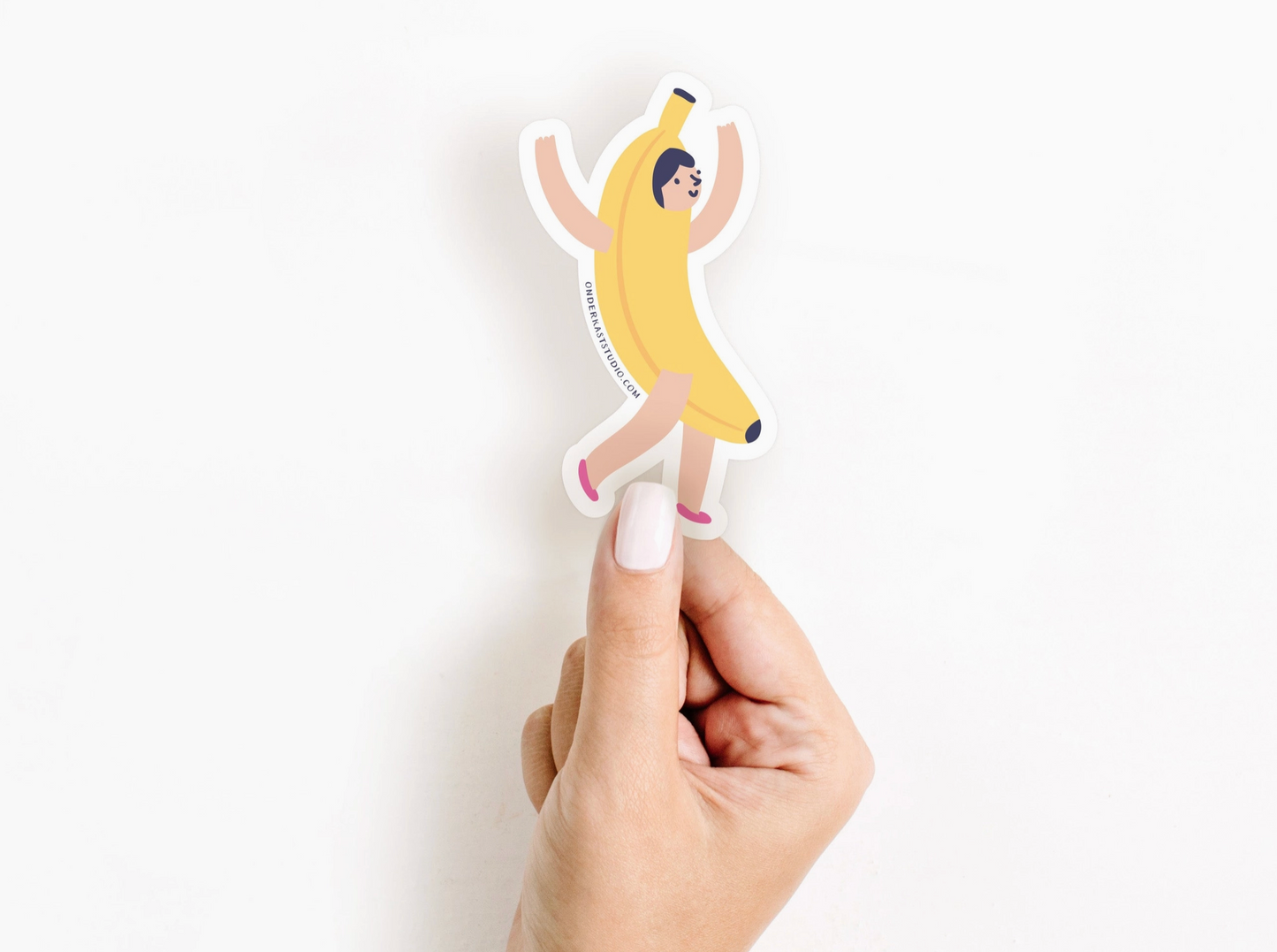 Easyhand Goods, Banana girl sticker
