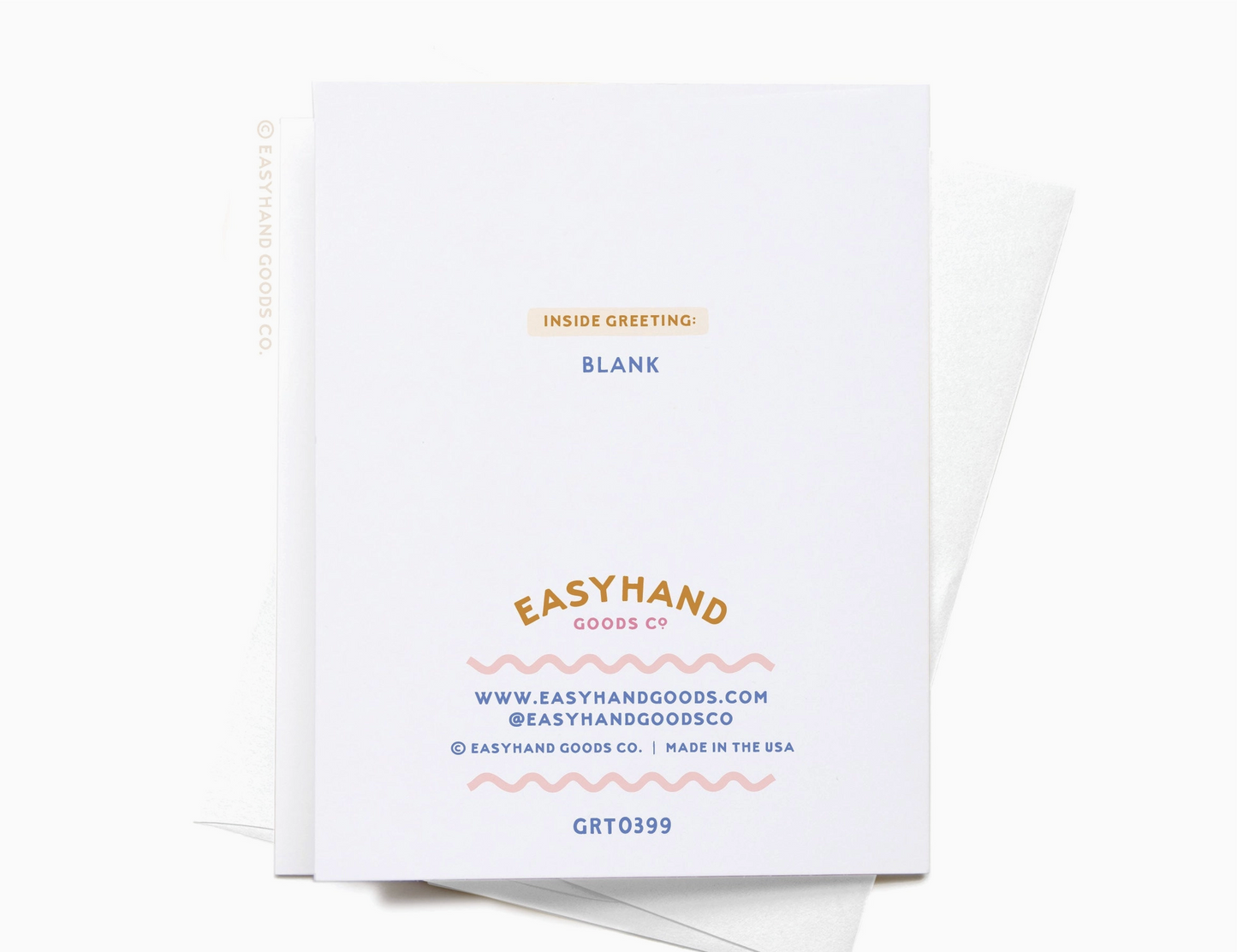 Easyhand Goods, JOY colorful checkered daisies card