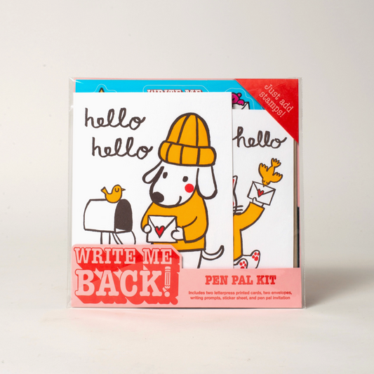 Egg Press Manufacturing, BFF Dog & Cat Letter Writing Write Me Back Pen Pal Kit