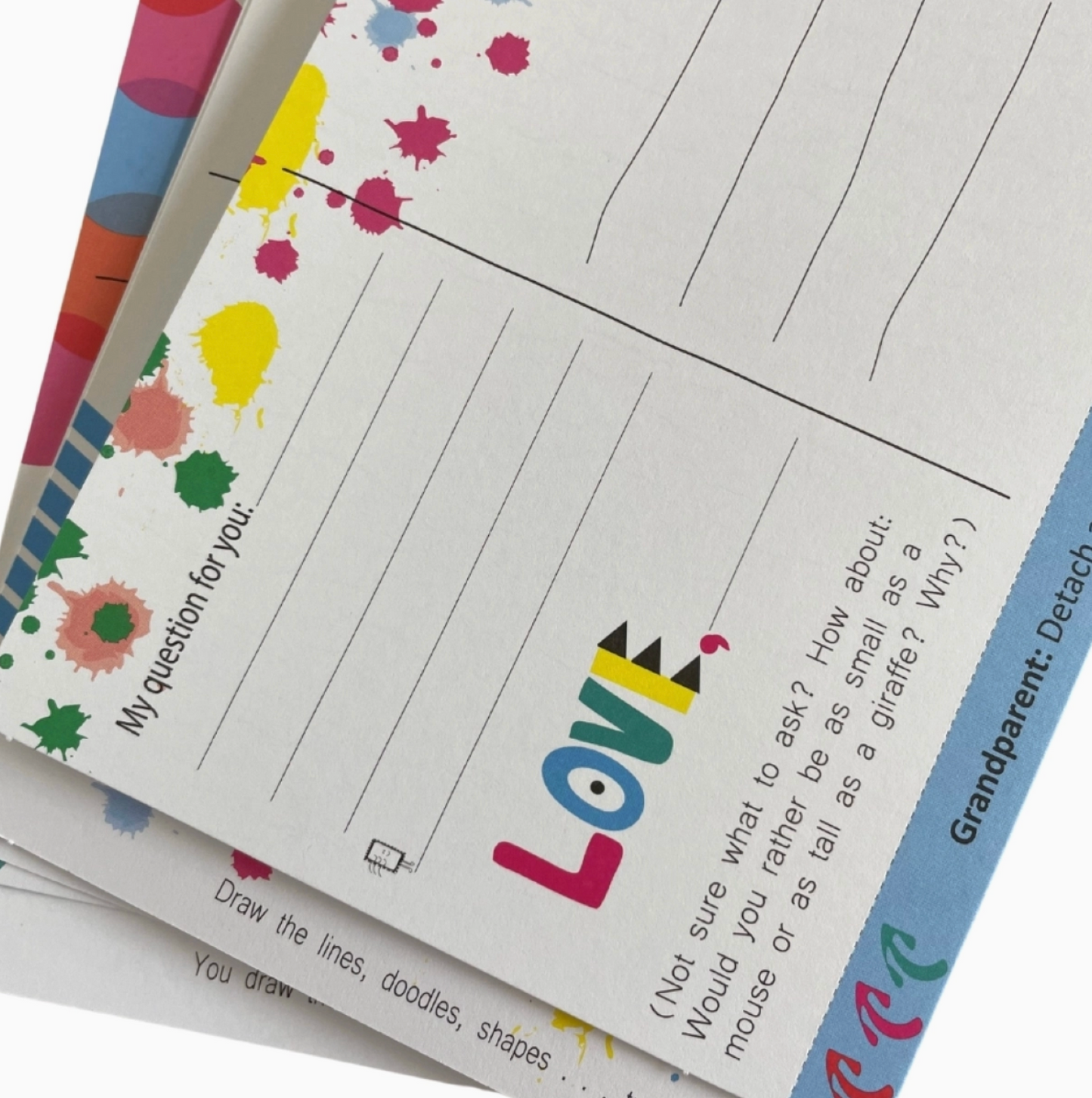 LolliPost, Pen Pal Kit between Grandkids & Grandparents