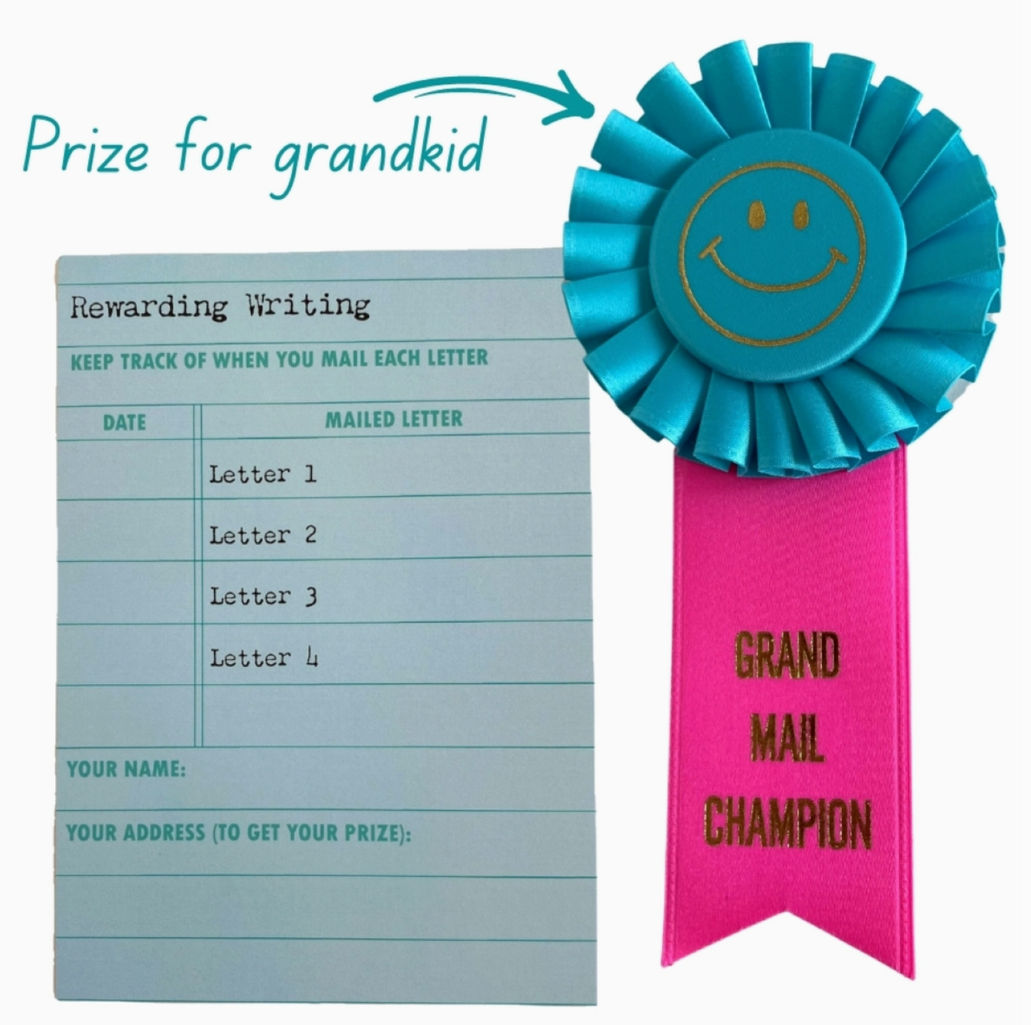 LolliPost, Pen Pal Kit between Grandkids & Grandparents