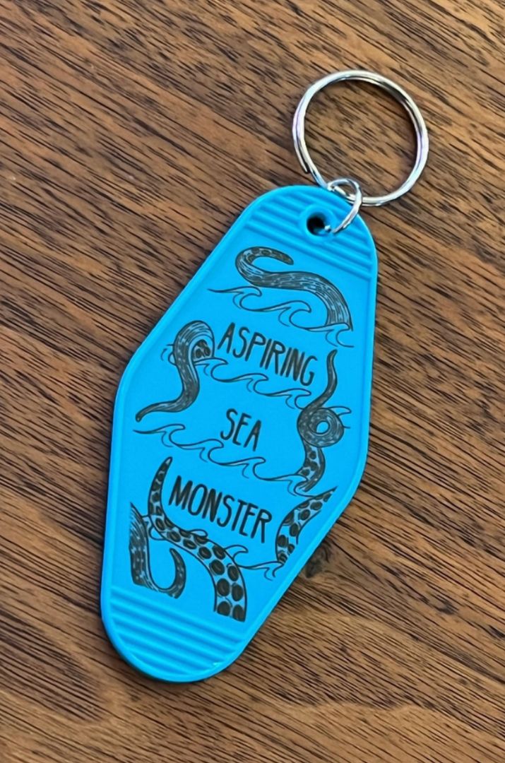 Punch Kiss Press, Aspiring Sea Monster Motel Keychain