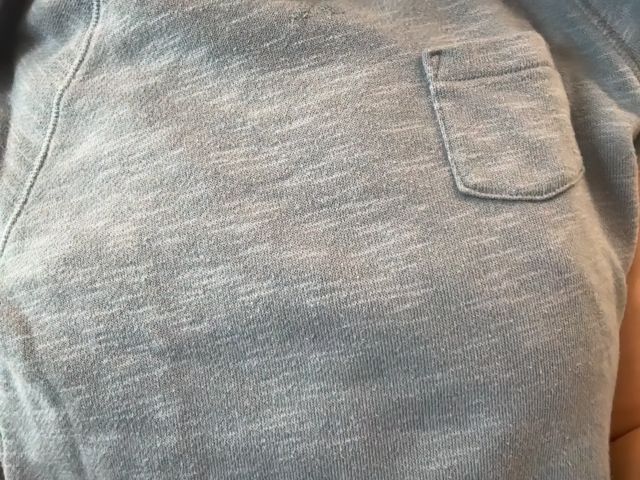 5/5T, Janie and Jack, Blue, Crewneck terry pocket sweatshirt