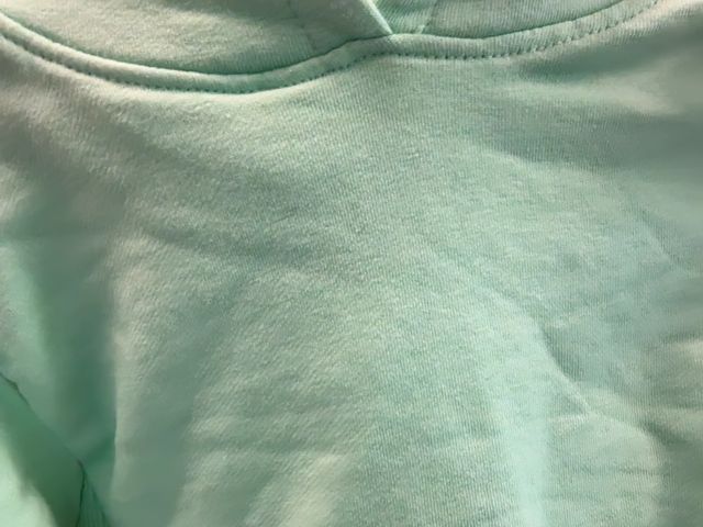 12-18 mo, Zara, Green, Neon pullover hoodie, ribbed sides